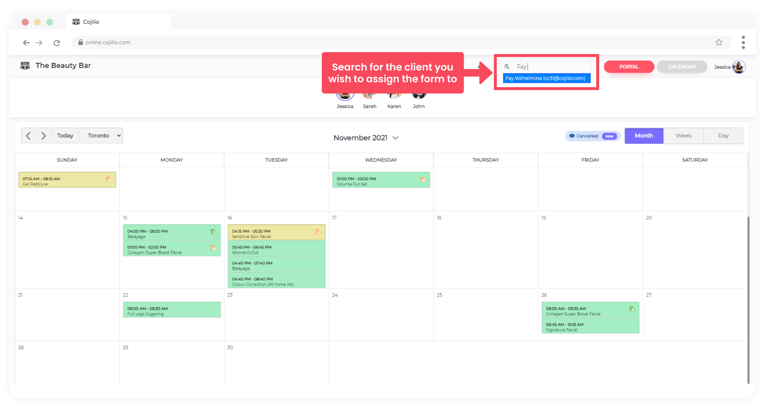 Cojilio-Zendesk_Assign-form-to-client-profile-1.png