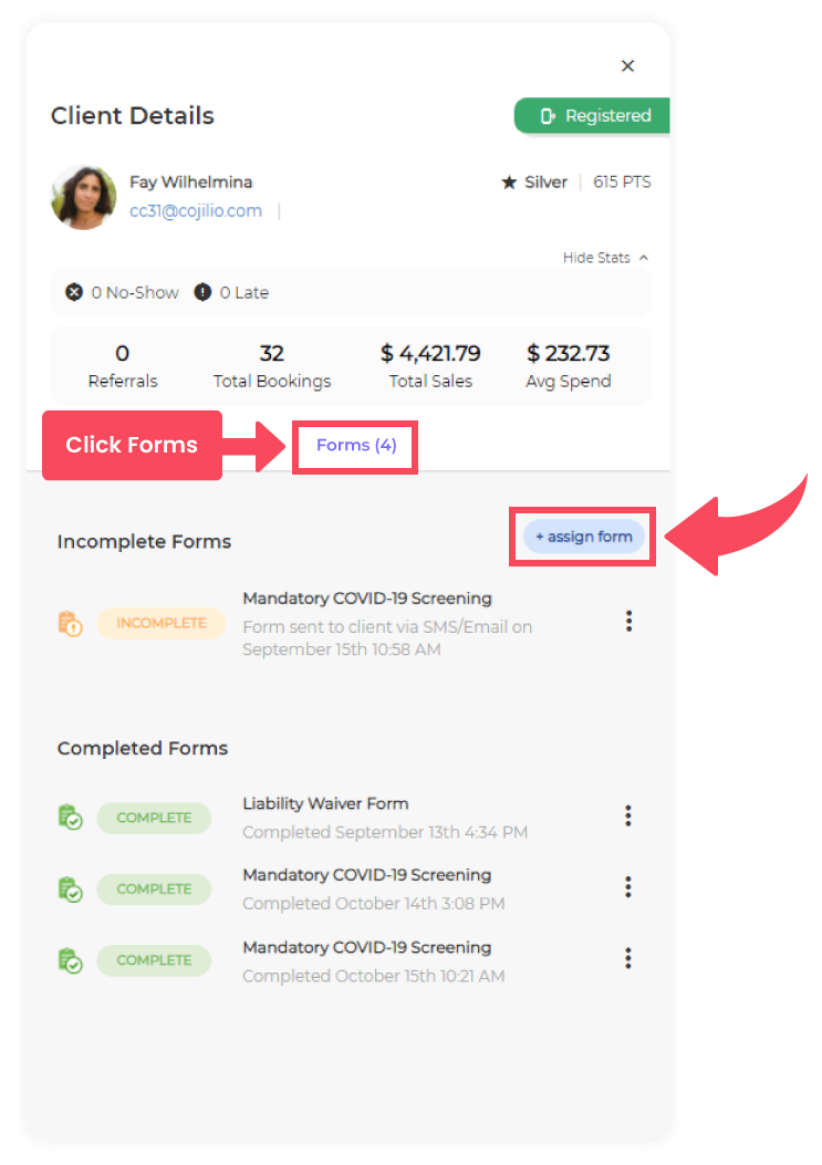Cojilio-Zendesk_Assign-form-to-client-profile-2.png
